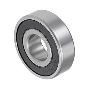 1pcs 6203-16-2RS Ball Bearing - [16x40x12mm] Chrome Steel Double Sealed Deep Groove Ball Bearings for Machinery Applications Industrial Equipment