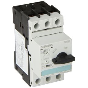 Siemens 3RV1021-1HA10 Manual Starter and Enclosure, Open Type, 5.5-8 FLA Adjustment Range