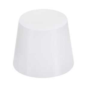 MECCANIXITY Silicone Rubber Tapered Plug 36mm to 46mm Solid White for Powder Coating, Painting, Anodizing, Plating, Sandblasting, Laboratory Use