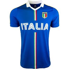 Men's Italy Short Sleeve Shirt, Italia Classic Performance Jersey