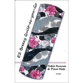 Tiger Lily Press EZ Breezy Table Runner/Place Mat Pattern