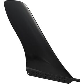 X AUTOHAUX 9" Surfboard Fin Paddle Board Fin Detachable Nylon Fiber Universal for SUP Black