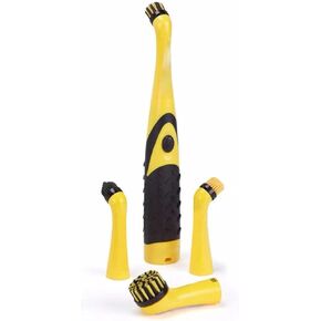 Power Scrubber Electronic Household Cleaning Brush Spin and Shower Scrubber with 4 Brush Heads for Kitchen and Household Cleaning in Saudi Arabia