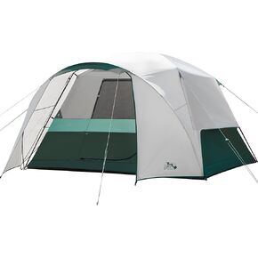 6/8/10/11 Person Camping Tent with Porch, Family Tents for Camping, Big Dome Tunnel Tent includes Rainfly, Easy Setup Large Tents for Outdoor Camping, Reflective Windproof Rope, Large Vestibule