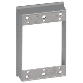 Sigma Electric, Gray Count (Pack of 1) Sigma Engineered Solutions, 14223 1-Gang Extension Ring