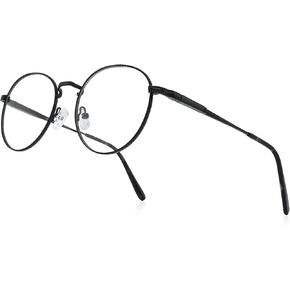 Round Reading Glasses for Women Men Vintage Retro Blue Light Blocking Computer Readers