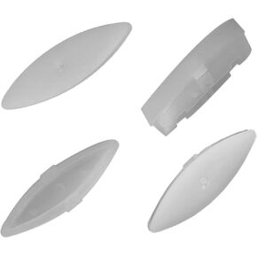 8 Pieces Toilet Seat Bumpers for Kohler, Bidet Toilet Lid Rubber Bumpers Grip-Tight Bumpers Service Kit Toilet Replacement Parts Compatible with Kohler 1133070 1236365