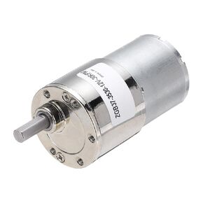 uxcell ZGB37-3530 DC 12V 30RPM Micro Motor High-Speed Geared Motor for DIY RC Cars Remote Control Shaft 6mm Diameter