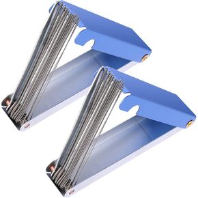 Torch Tip Cleaner Set Welding Tip Cleaner Carb Carburetor Cleaner Set Torches Nozzles Tips for Cleaning Engine Carburetors Gas Orifices Sprinklers Shower Heads (2 Pieces)