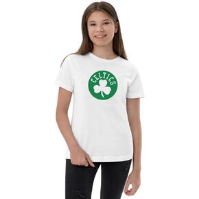 Outerstuff Boston Celtics Youth Girls 7-16 Primary Team Logo T-Shirt