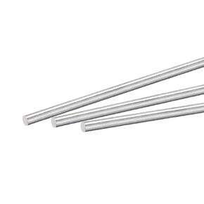 MECCANIXITY Aluminum Solid Round Rod 3mm Diameter 300mm Length Lathe Bar Stock for DIY Craft Pack of 12Pcs