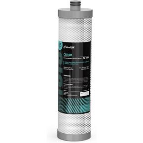 Frizzlife CB10R Replacement Filter Cartridge for DW10, DW10F, TW10, TW10F Under Sink Water Filters