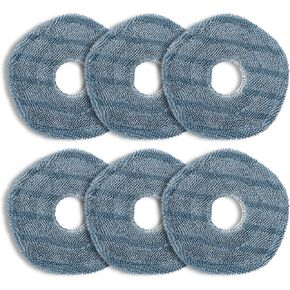6 Pack Mop Pads for eufy X10 Pro Omni Robot Vacuum Accessories,Replacement Parts Washing Mopping Pad Replacement Mop Pads