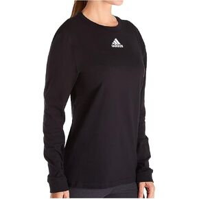 adidas Women's 12HM Amplifier Cotton Long Sleeve Crew Neck Tee