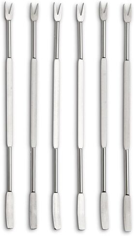 Maine Man Seafood Picks, Stainless Steel, Set of 6 in Saudi Arabia