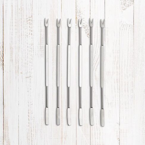 أعواد المأكولات البحرية من ماين مان، ستانلس ستيل، مجموعة من 6 قطع in Kuwait