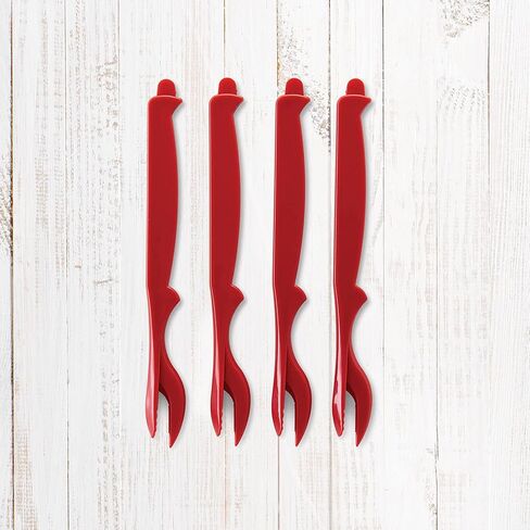 أعواد المأكولات البحرية من ماين مان، ستانلس ستيل، مجموعة من 6 قطع in Kuwait