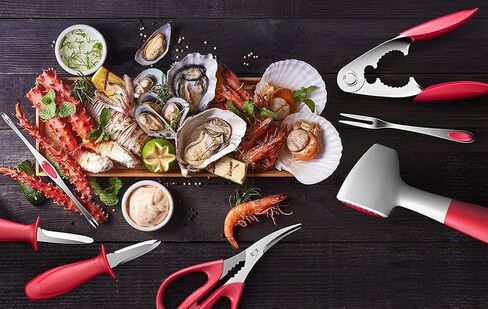 Maine Man Seafood Picks, Stainless Steel, Set of 6 in Saudi Arabia