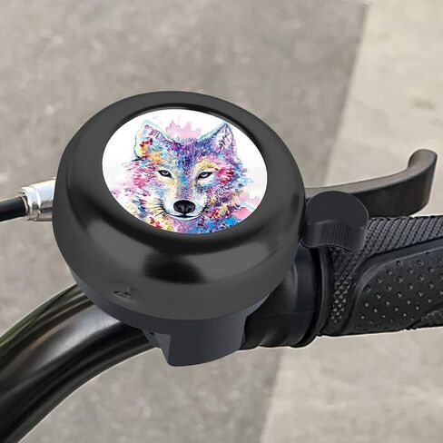 MZELQ Bicycle Bell Cute Clear Sound Adjustable Size Aluminum Bike Accessories Bell Ring for Girls Women Kids Adults in Saudi Arabia