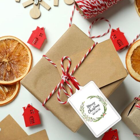 18 Pcs Christmas Clear Hanging Photo Frame Acrylic Picture Frames Ornament Mini Frames with Ribbon Xmas Picture Frame for Christmas Trees Decoration (18, Round) in Saudi Arabia
