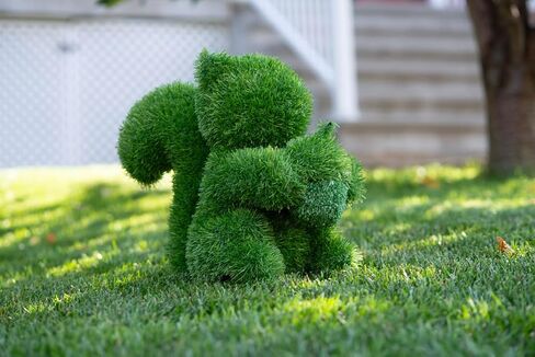Naturae Decor Artificial Topiary - Artificial Grass Garden Plush Topiary (Squirrel) in Saudi Arabia