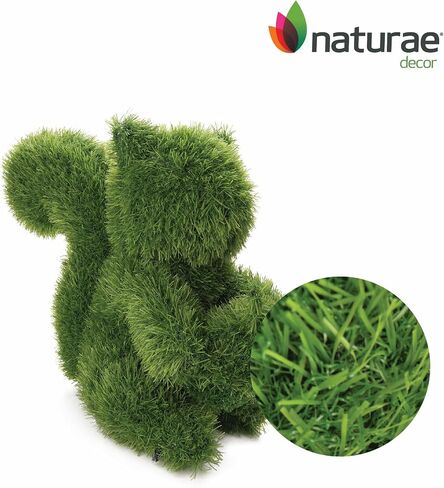 Naturae Decor Artificial Topiary - Artificial Grass Garden Plush Topiary (Squirrel) in Saudi Arabia