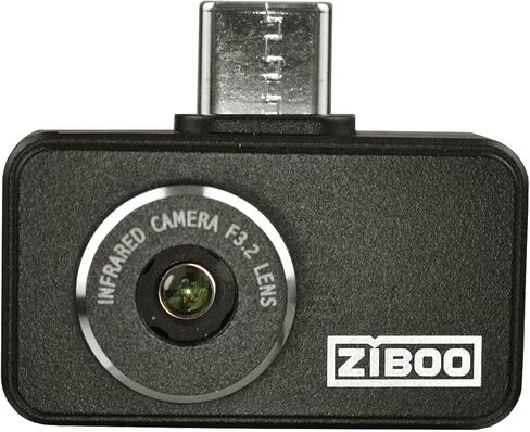 ZIBOO الهاتف المحمول الحراري بالأشعة تحت الحمراء التصوير الحراري درجة احترافية للهواتف الذكية أكثر وضوحًا وأكثر استقرارًا in Kuwait