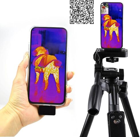 ZIBOO الهاتف المحمول الحراري بالأشعة تحت الحمراء التصوير الحراري درجة احترافية للهواتف الذكية أكثر وضوحًا وأكثر استقرارًا in Kuwait