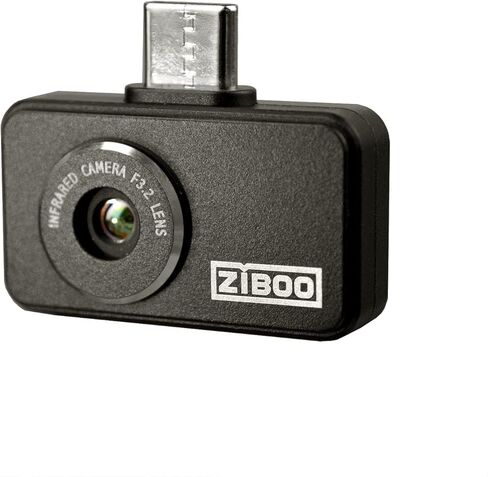 ZIBOO الهاتف المحمول الحراري بالأشعة تحت الحمراء التصوير الحراري درجة احترافية للهواتف الذكية أكثر وضوحًا وأكثر استقرارًا in Kuwait