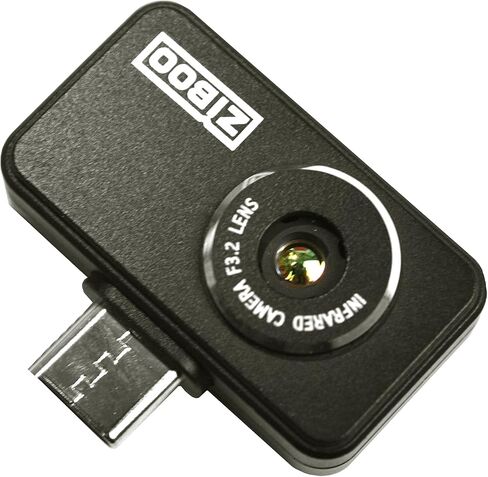 ZIBOO الهاتف المحمول الحراري بالأشعة تحت الحمراء التصوير الحراري درجة احترافية للهواتف الذكية أكثر وضوحًا وأكثر استقرارًا in Kuwait