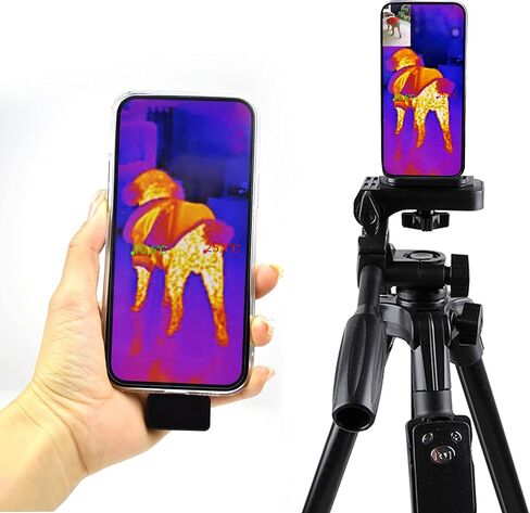 ZIBOO الهاتف المحمول الحراري بالأشعة تحت الحمراء التصوير الحراري درجة احترافية للهواتف الذكية أكثر وضوحًا وأكثر استقرارًا in Kuwait