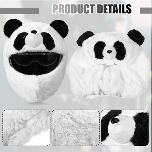 Chuarry Motorcycle Helmet Cover Cute Animal Helmet Cover Funny Helmet Decoration Dust Cap for Rides GIF (Helmet Not Included) in Saudi Arabia
