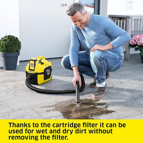 كارشر 2 كومباكت WD 2-18، أصفر in Kuwait