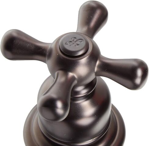 Kingston Brass GKB945AX Magellan صنبور مرحاض صغير واسع الانتشار مع نافذة منبثقة للبيع بالتجزئة، 4-7/16 بوصة، برونز مطلي بالزيت in Saudi Arabia