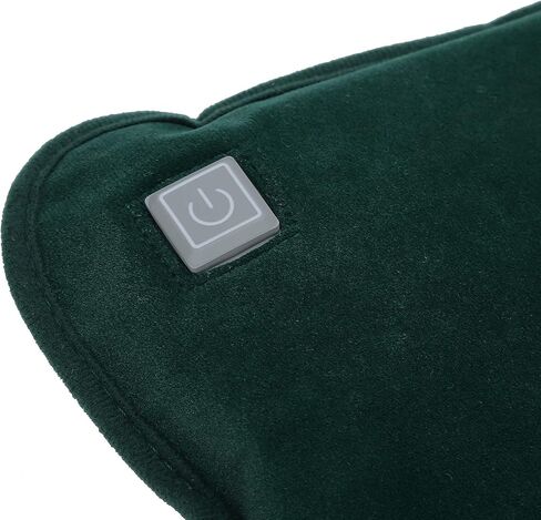 وسادة تسخين كهربائية، وسادة يد للتدفئة الكهربائية USB، وسادة تسخين كهربائية لآلام الظهر، درجات حرارة اليد لتدفئة الشتاء، 11.0 × 7.5 بوصة (أخضر) in Saudi Arabia