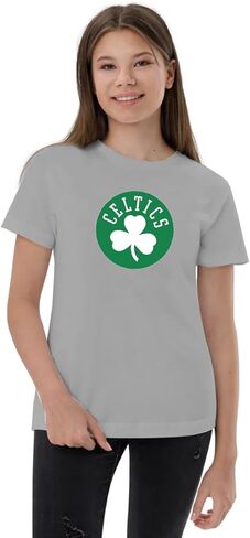 Outerstuff Boston Celtics Youth Girls 7-16 Primary Team Logo T-Shirt in Saudi Arabia