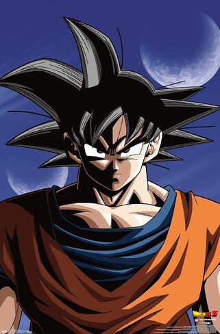 Trends International Dragon Ball Z - Goku Wall Poster, 22.375" x 34", Unframed Version in Saudi Arabia