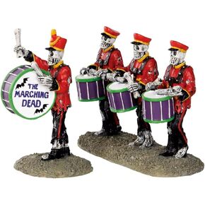 Lemax 32101 Drum Corpse Spooky Town Figure Set of 2 Halloween Decor Figurine in Kuwait