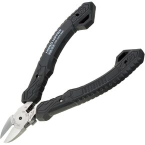 ENGINEER NS-04 Precision Side Cutters, Professional Grade, ESD Safe with Hardened Carbon Steel Jaws