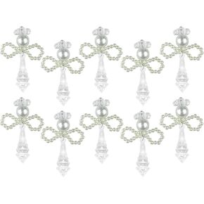 Design Works Crafts Beaded Ornaments Kit, Crystal Angels