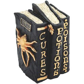 Fun Express Witch and Wizard Spellbook Tabletop Halloween Decoration - Halloween Home Decor