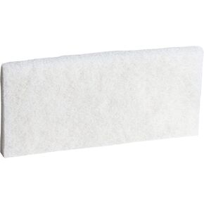 3M 8440 Doodlebug Cleaning Pad, 4.6" x 10" - 5-Pack, White