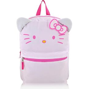 Fast Forward Sanrio Hello Kitty School Backpack Toddler Backpack for School | Hello Kitty 16" Kids Backpack Bookbag for Girls, Boys, Unisex | Hello Kitty Backpack Girls Backpack for Kids