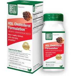 Bell HDL Cholesterol Formulation™, Cholesterol Health Supplement - Proprietary Blend, for Women and Men | 30 Capsules