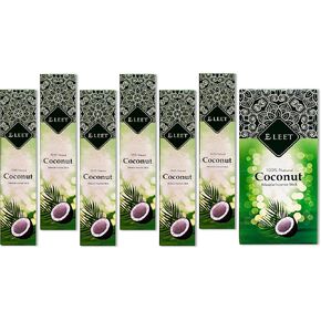 Eleet Premium 125gm Masala Incense Sticks - 6x20Pack, Total 120 Incense Stick with Free Wood Holder for Long Lasting Aroma, Sensual Therapy & Meditation, Home Cleansing (Six Beautiful Aromas)