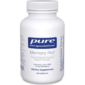 Pure Encapsulations Memory Pro | Comprehensive Memory Support Formula | 90 Capsules