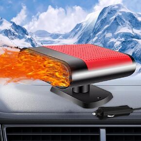 Tienley Car Heater - Plugs into Cigarette Lighter Portable Car Heater Energy Saving 12V 150W