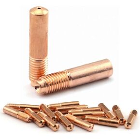 WeldingCity 25-pk MIG Welding Gun Contact Tip 000067 | 770177 (0.030 بوصة) لبنادق ميلر M-Series M-10/M-100 وM-15/M-150 وM-25 وM-40 وHobart H-series MIG