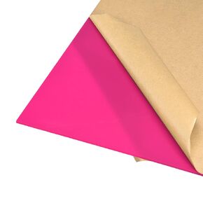 DMiotech 12" x 12" 3mm Thick Plastic Acrylic Board Acrylic Sheet PMMA Acrylic Board for Craft DIY Display Project Sign Blank Pink