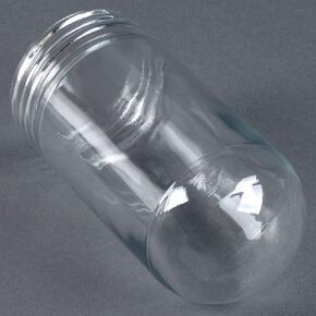 Clear Glass Light Bulb Cover, Sturdy Light Bulb Protector Cage for Walk in Refrigerators, Hood Bulbs, Outdoor Globe Light Bulb Fixtures Cover, Light Bulb Covers by FryOilSaver Co. - 31902 (Pack of 1)